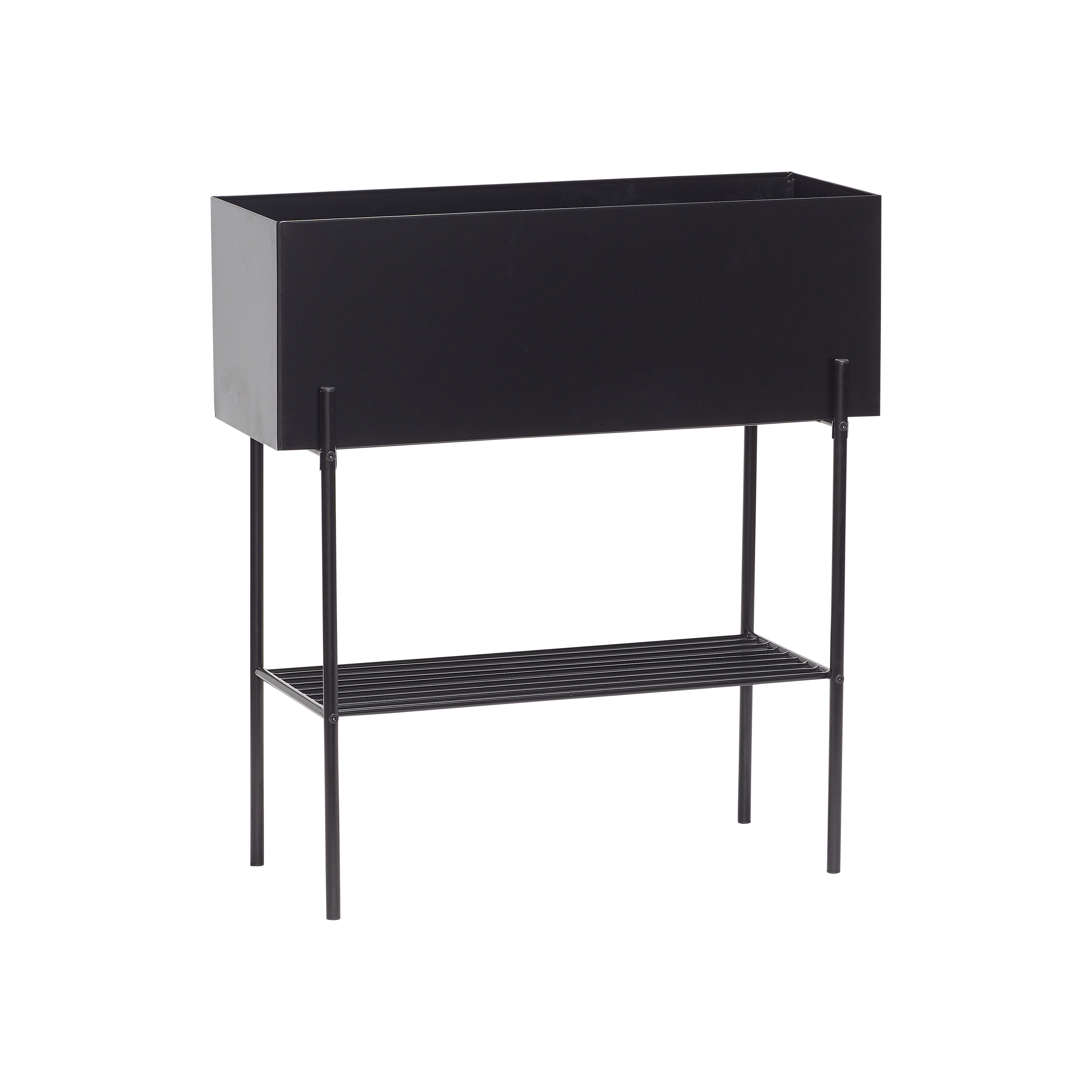 Hübsch - Norm Blomsterkasse Svart 70cm - Potter