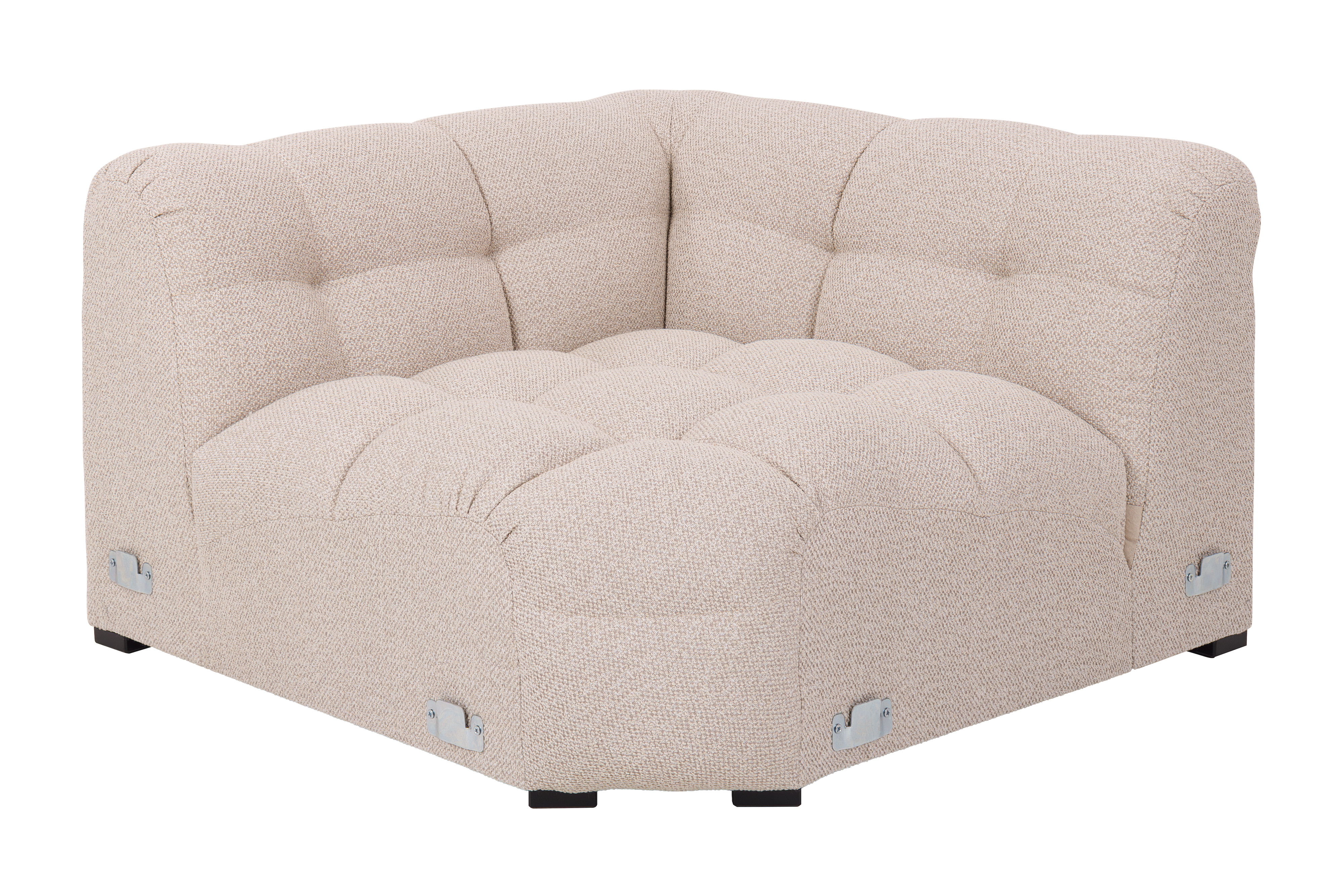 Billie Hjørnemodul Beige Bouclé 120cm - Sofaer