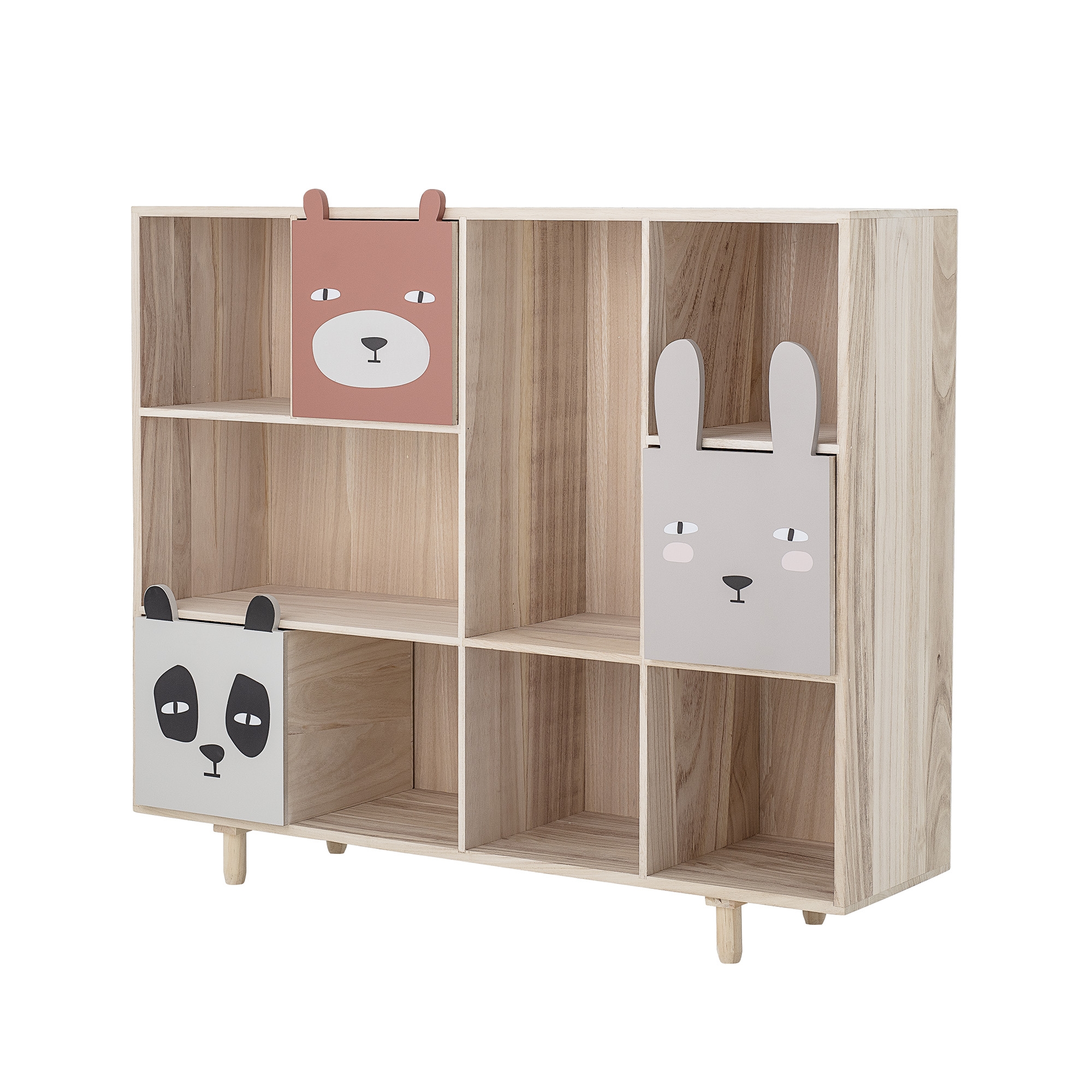 Bloomingville - Little Trio Bokhylle 107cm - Multi  - Oppbevaring Barnerom